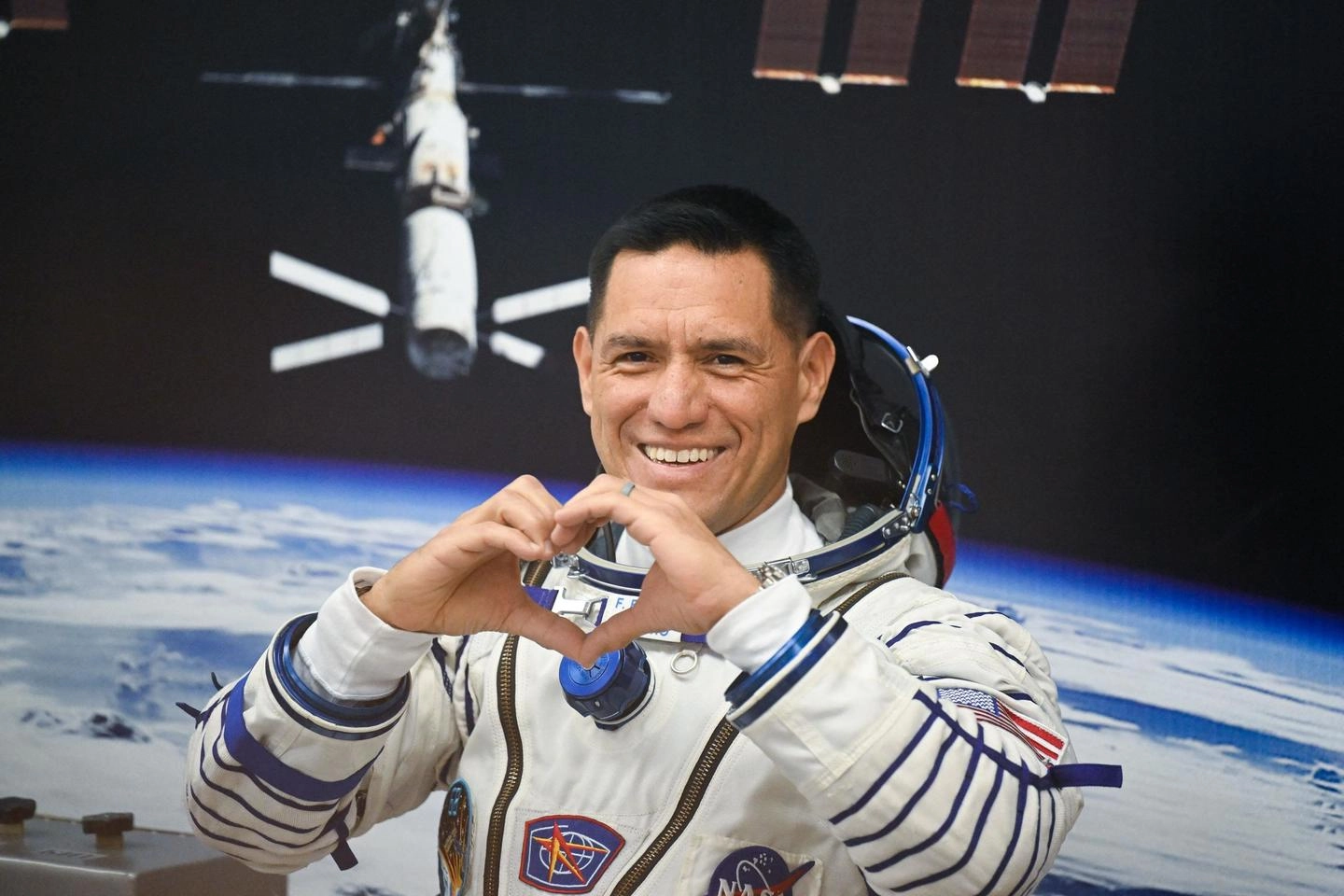 L'astronauta americano Frank Rubio