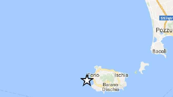 Terremoto a Ischia, magnitudo 3.6