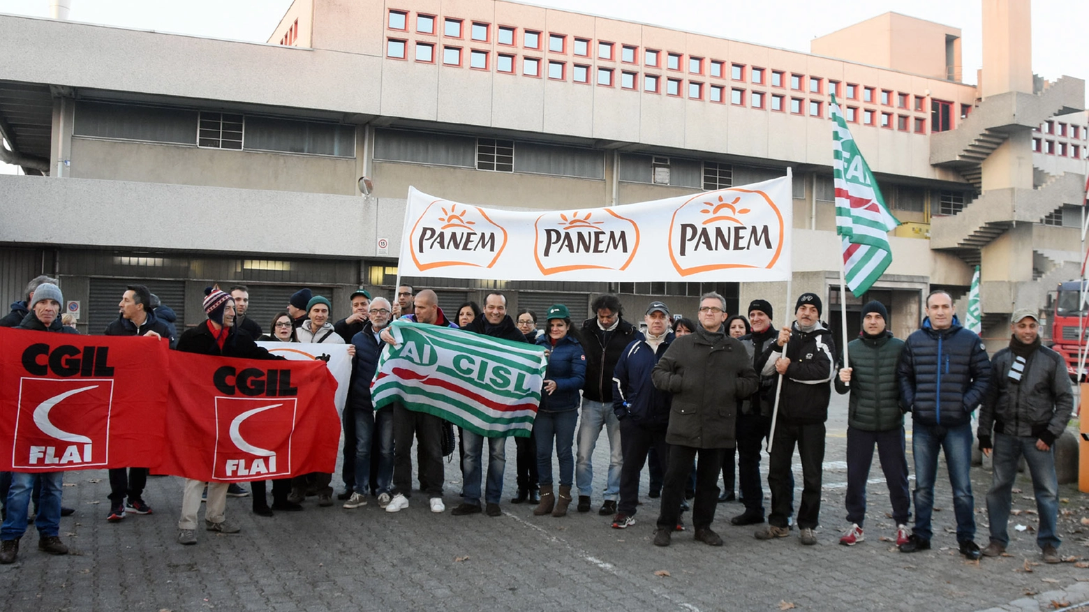 Uno sciopero alla Panem