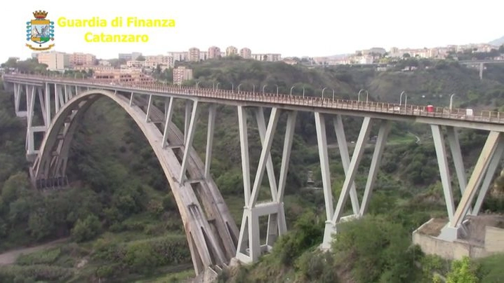 Il ponte Morandi di Catanzaro (Dire)