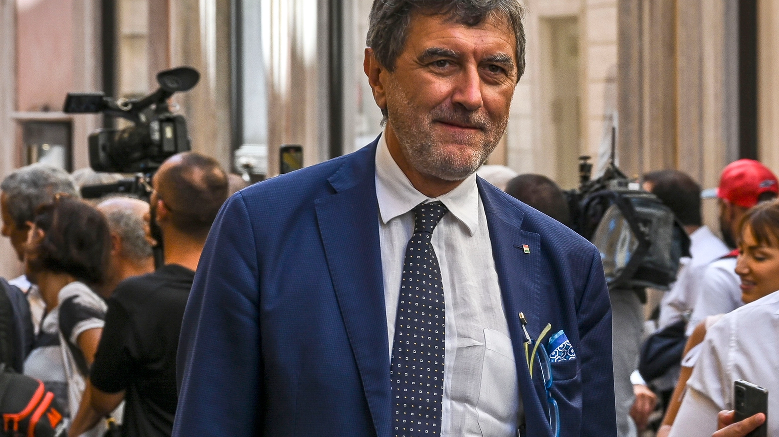 Marco Marsilio (FdI), presidente della Regione Abruzzo (ImagoE)