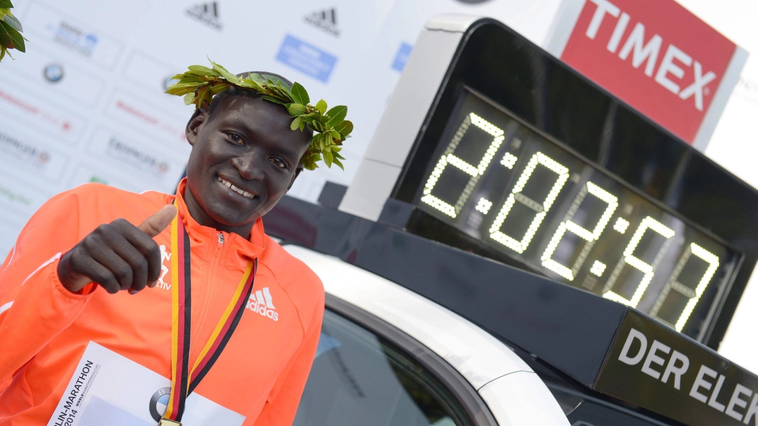Dennis Kipruto Kimetto e il suo record sulla maratona