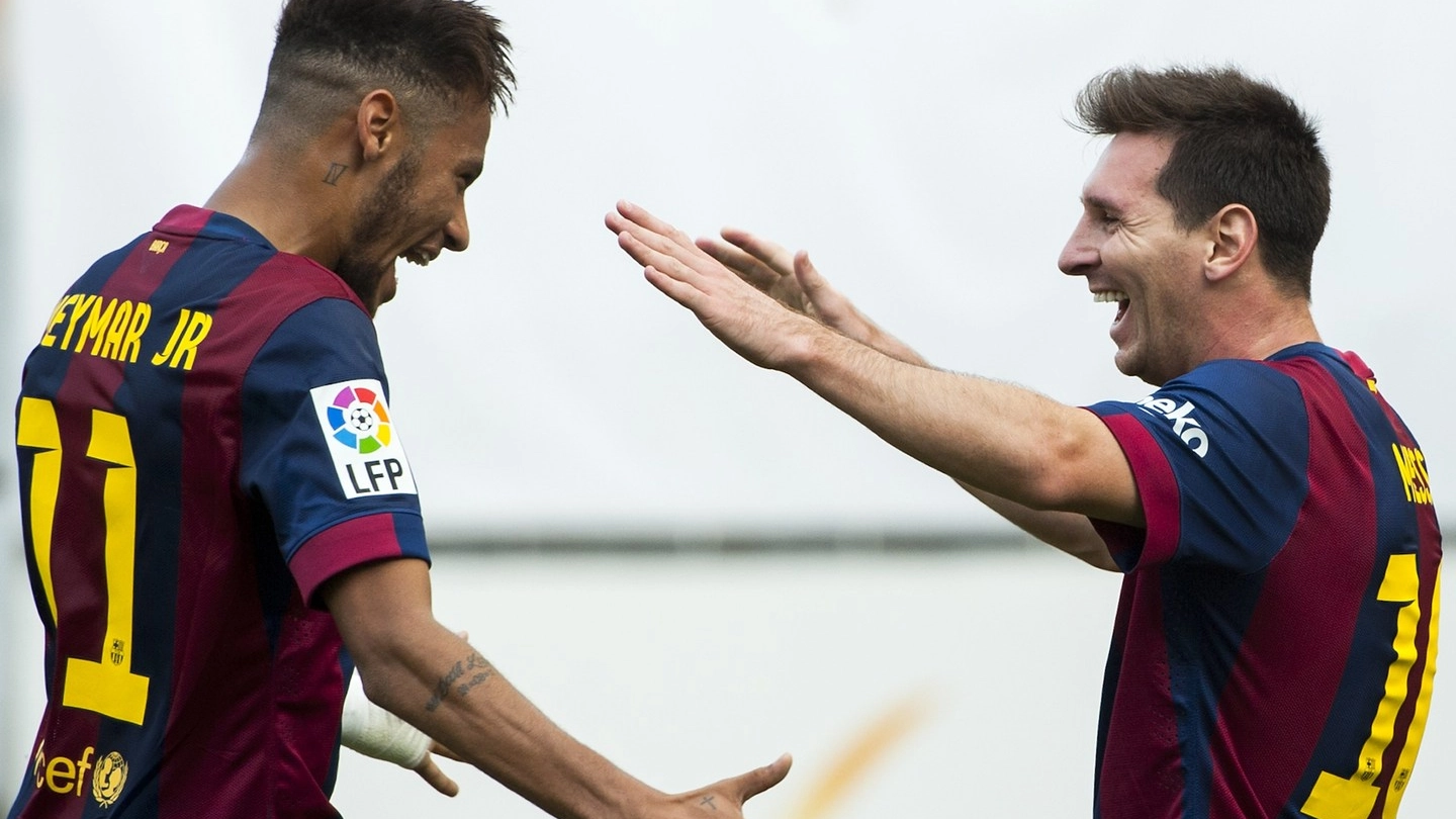 Messi e Neymar, ai tempi del Barcellona