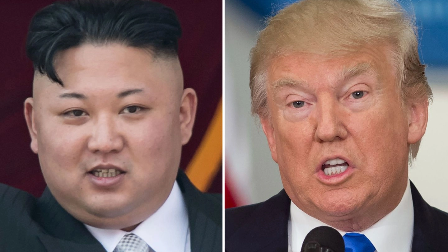 Kim Jong-un e Donald Trump (Afp)
