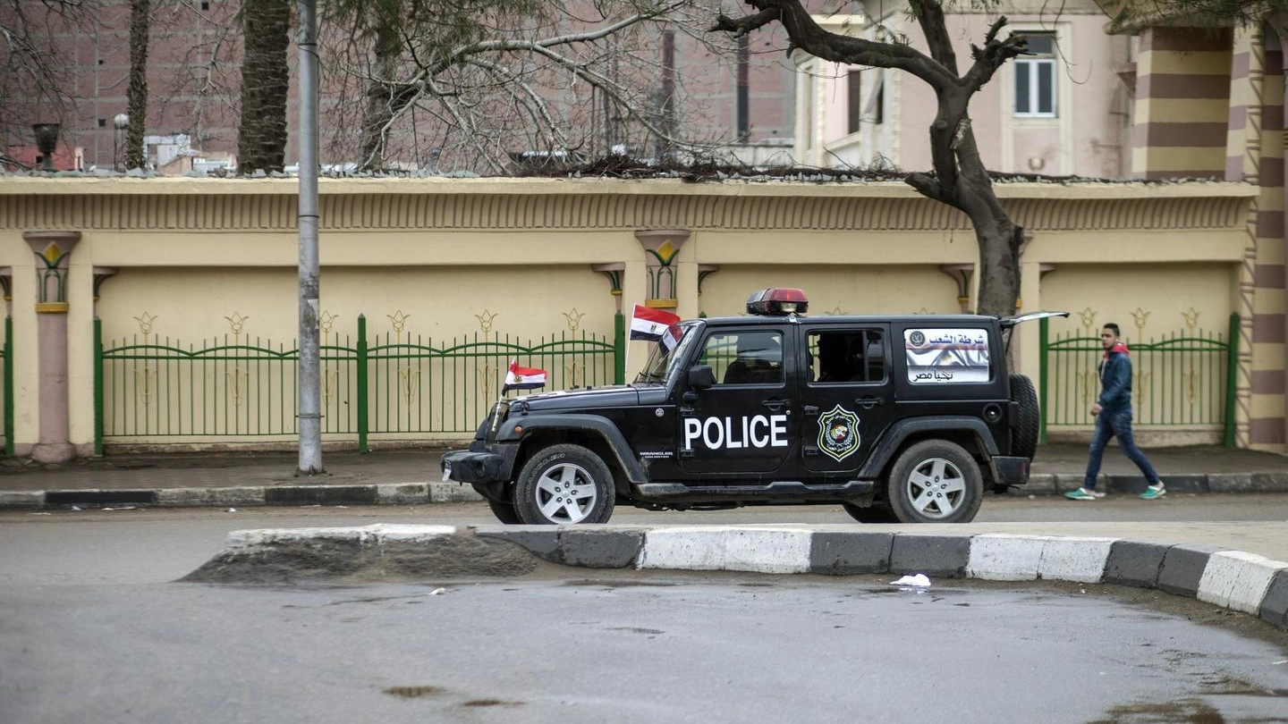 Polizia egiziana (Ansa)