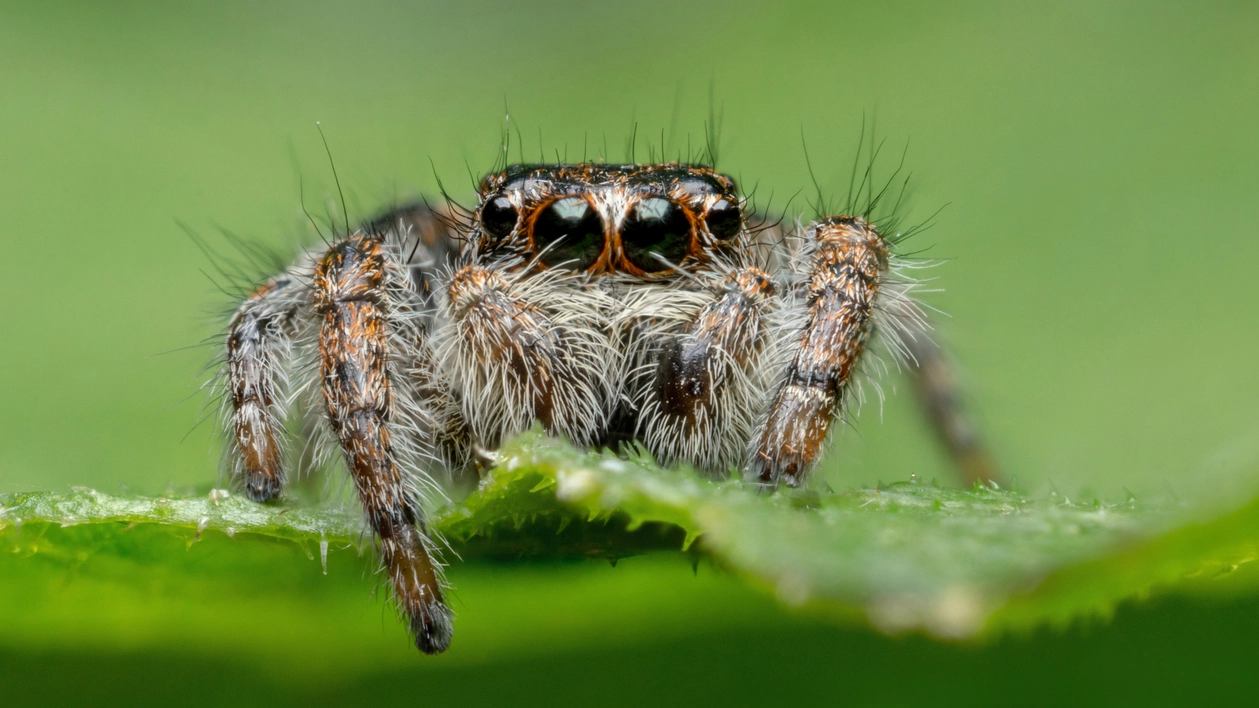 Un esemplare di ragno saltatore (Foto: Emiliano Pane/iStock)