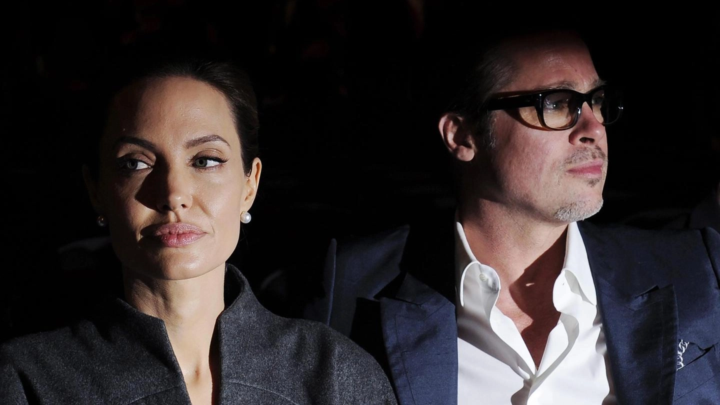 Angelina Jolie e Brad Pitt (Ansa)