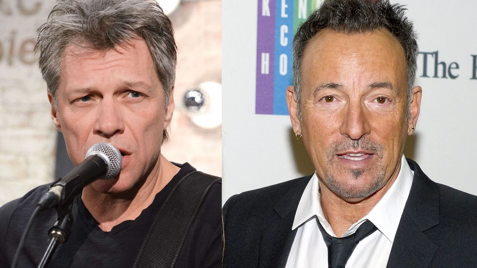 John Bon Jovi e Bruce Springsteen (combo)