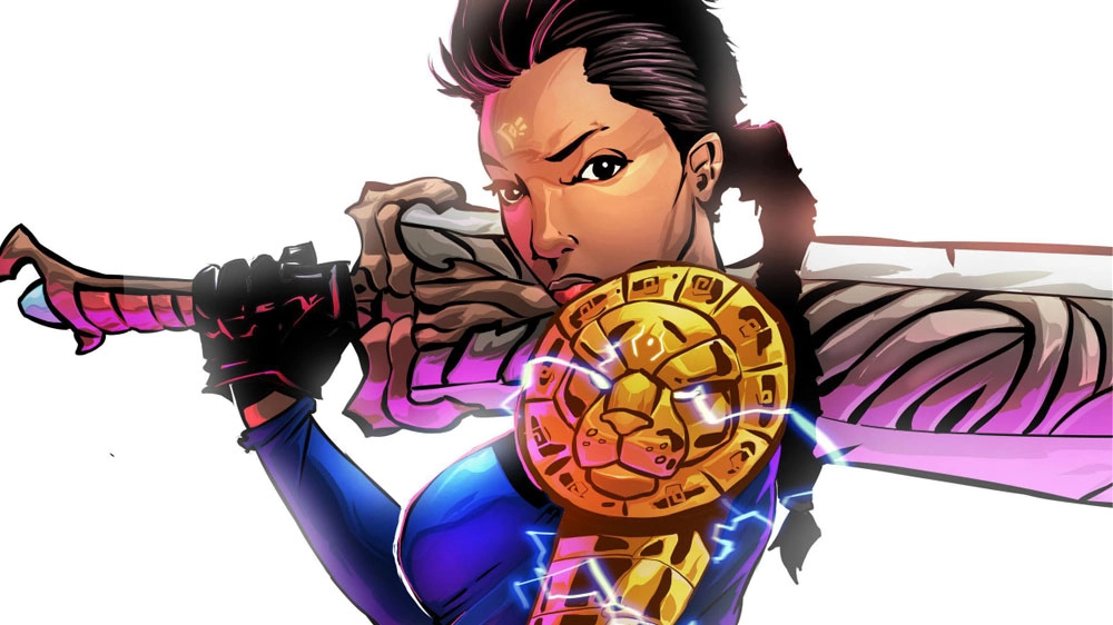 Un'illustrazione della super eroina Ireti - Foto: Comic Republic