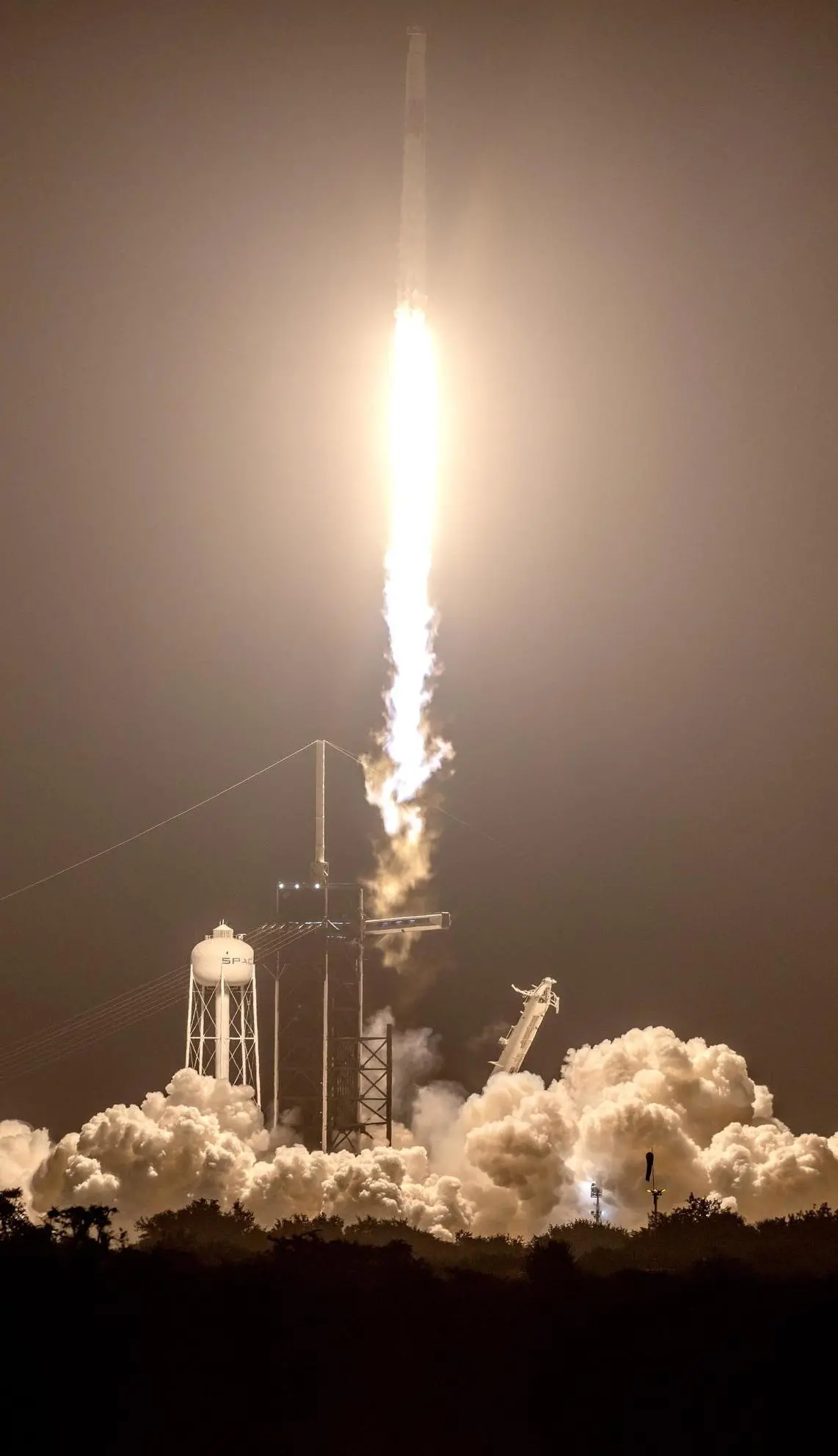 In orbita la navetta Crew Dragon Una comandante guida tre astronauti verso la stazione internazionale
