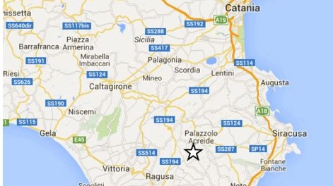 Terremoto tra Ragusa e Siracusa 