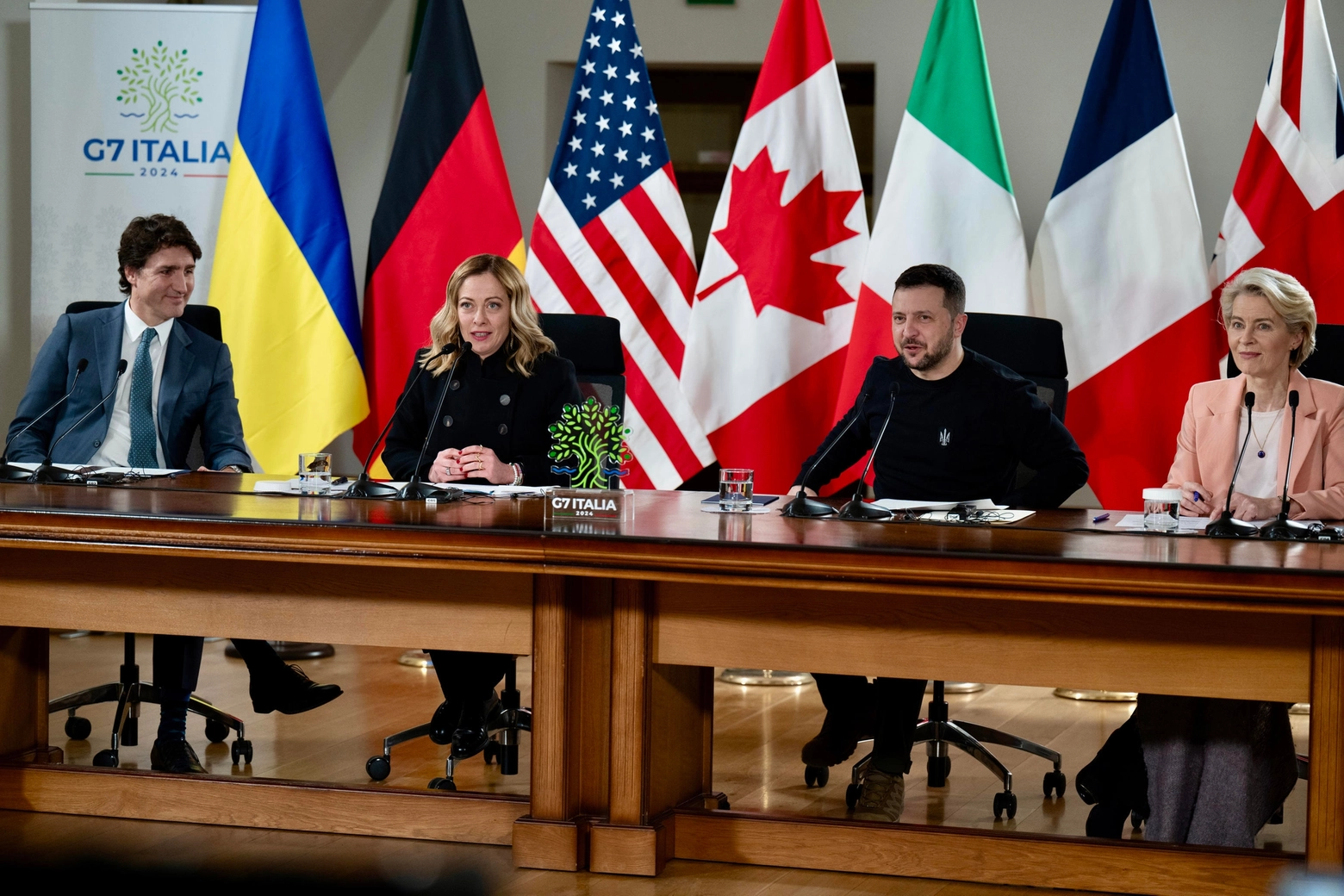 Il G7 riafferma il suo 'incrollabile sostegno all'Ucraina'