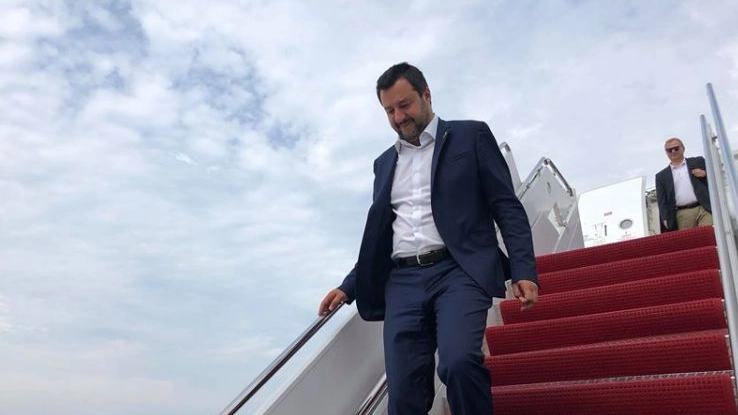 Matteo Salvini sbarca a Washington