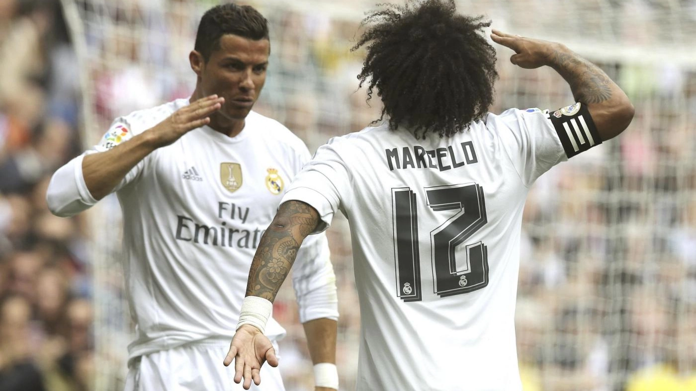 Marcelo insieme a Ronaldo: i roritrovarsi alla Juve