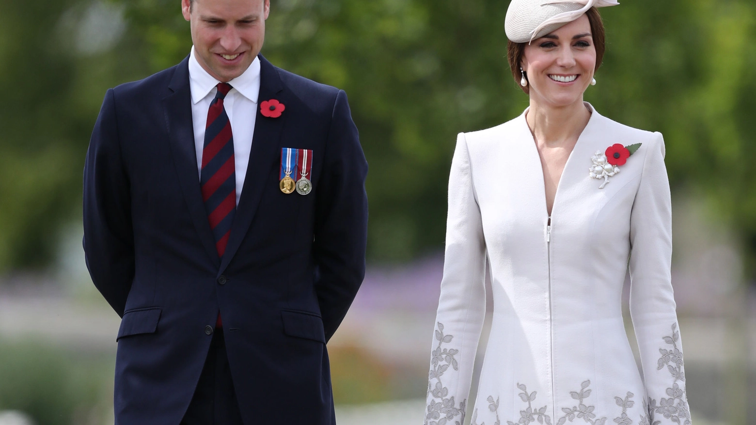 Il principe William con la moglie Kate (Lapresse)