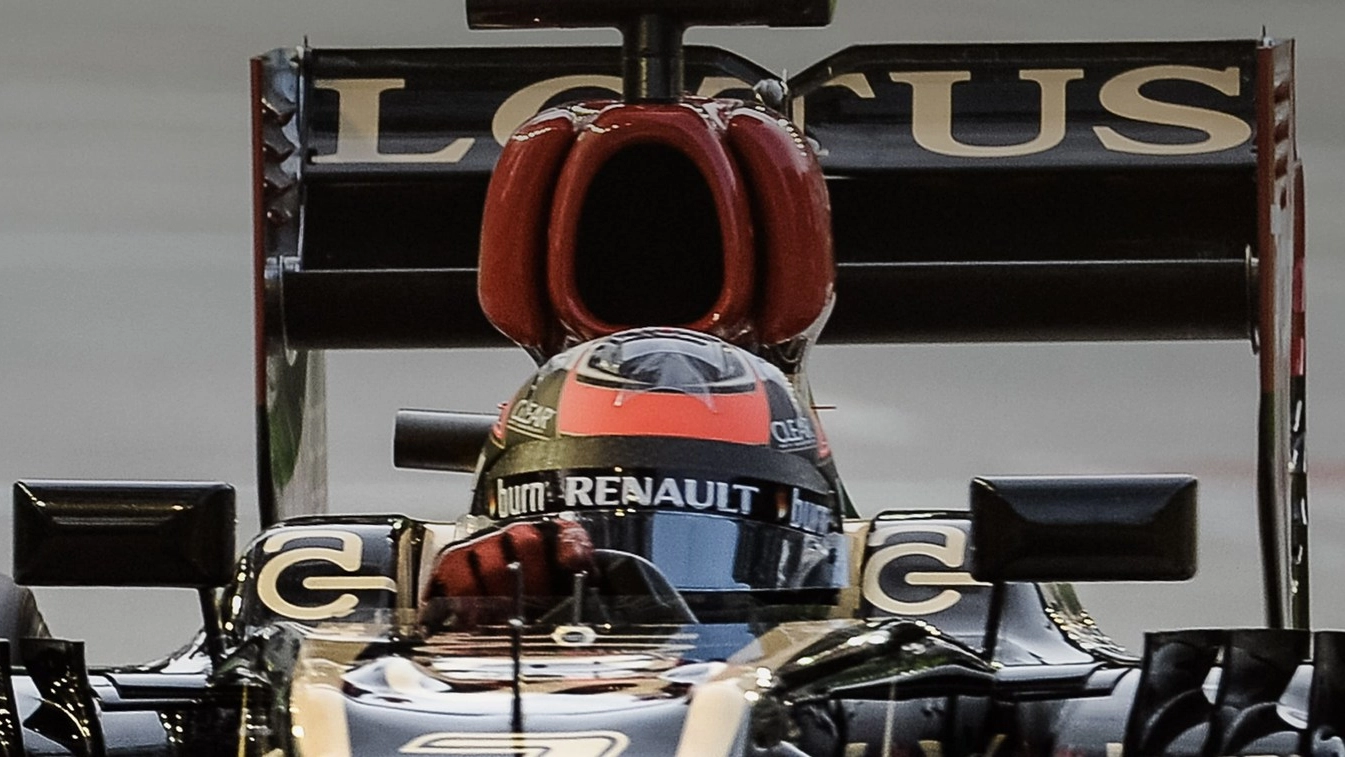 La Lotus Renault guidata da Raikkonen nel 2013 (AFP)