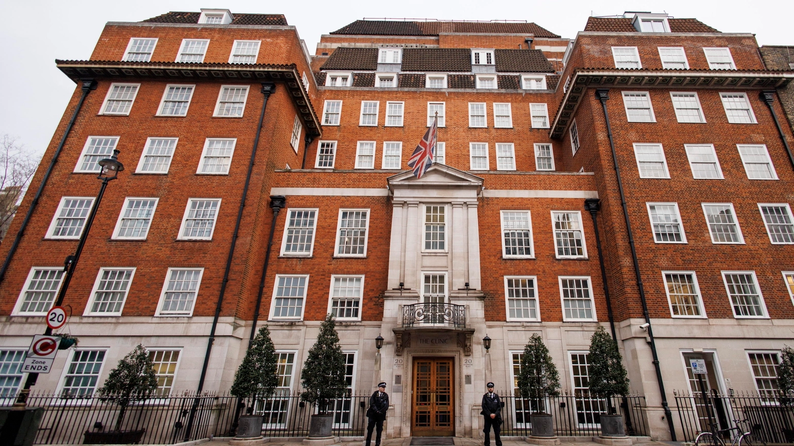 La London Clinic dove è stata operata la principessa del Galles (Ansa)