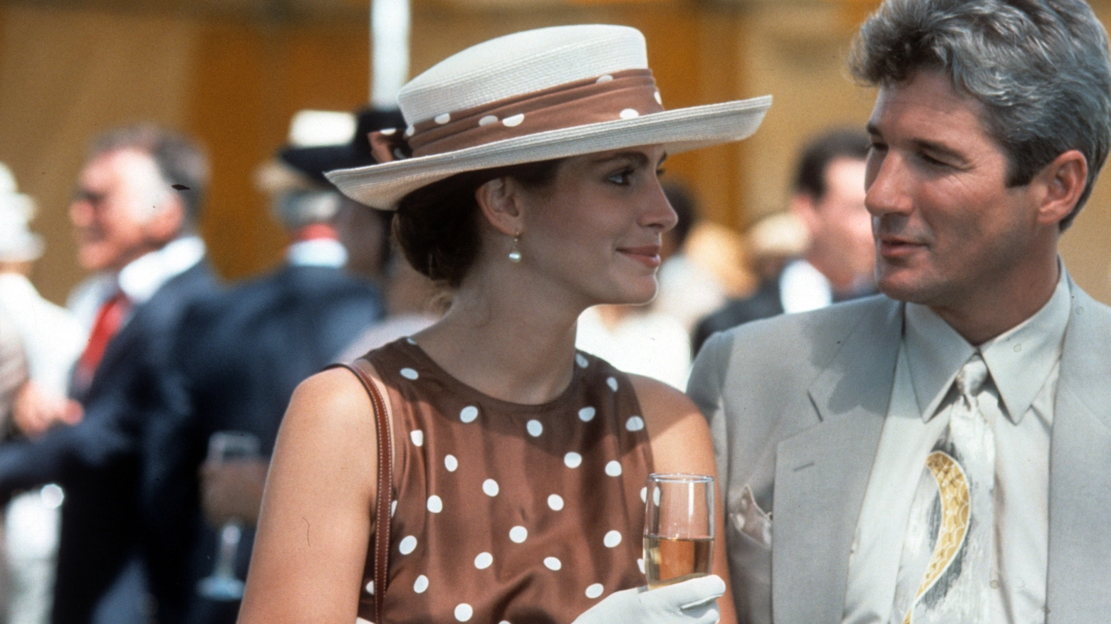 Julia Roberts e Richard Gere in una scena del film "Pretty Woman"
