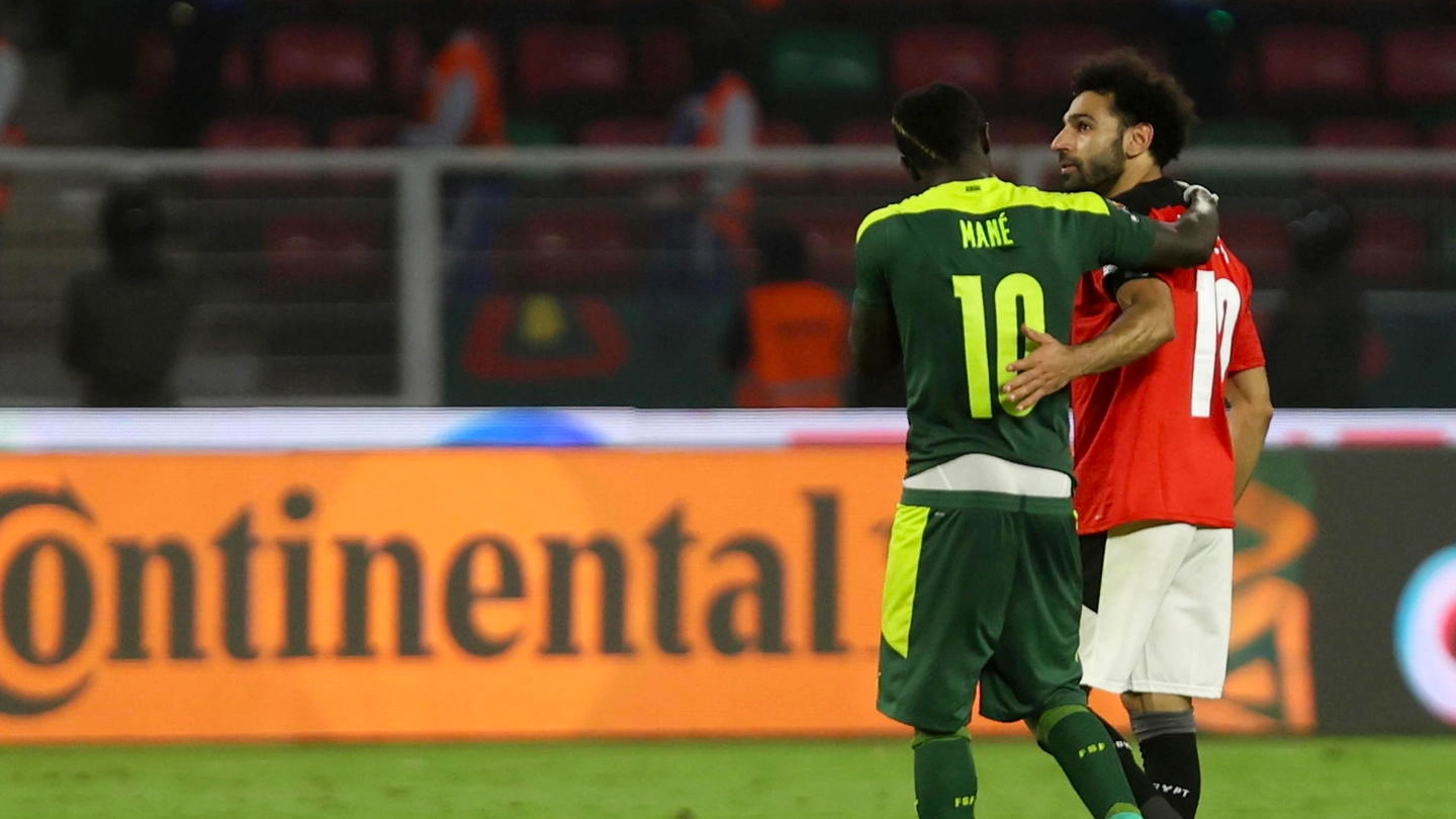 Sadio Mane e Mohamed Salah