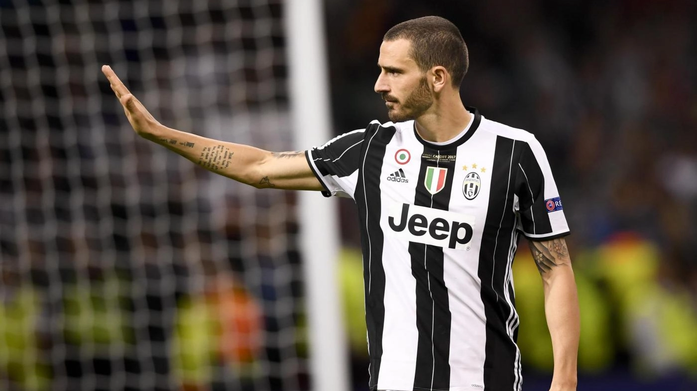 Leonardo Bonucci, di ritorno alla Juventus dopo un anno al Milan