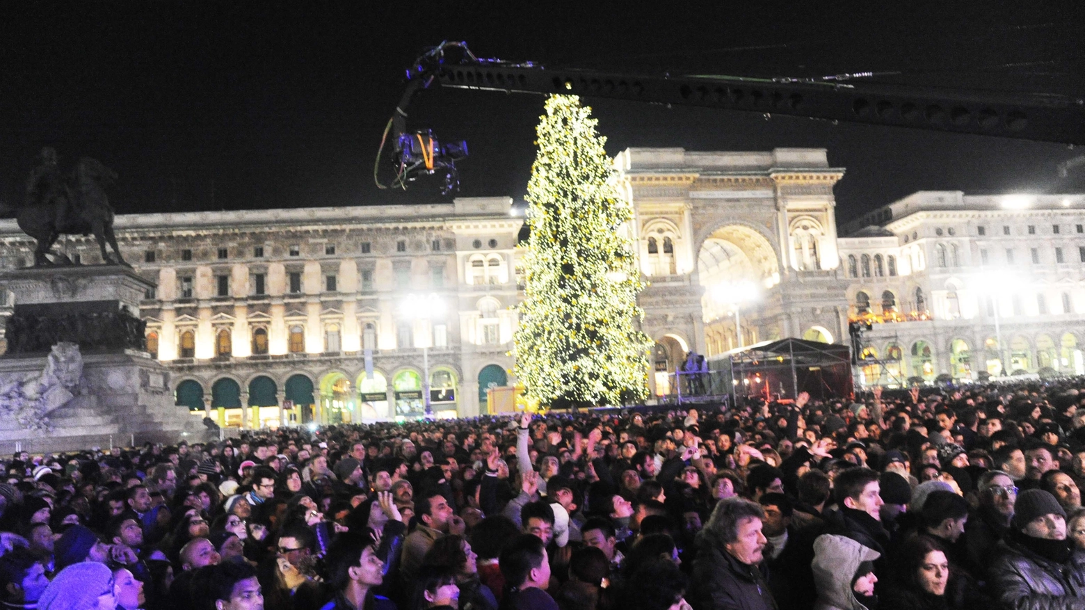 Capodanno a Milano (Newpress)