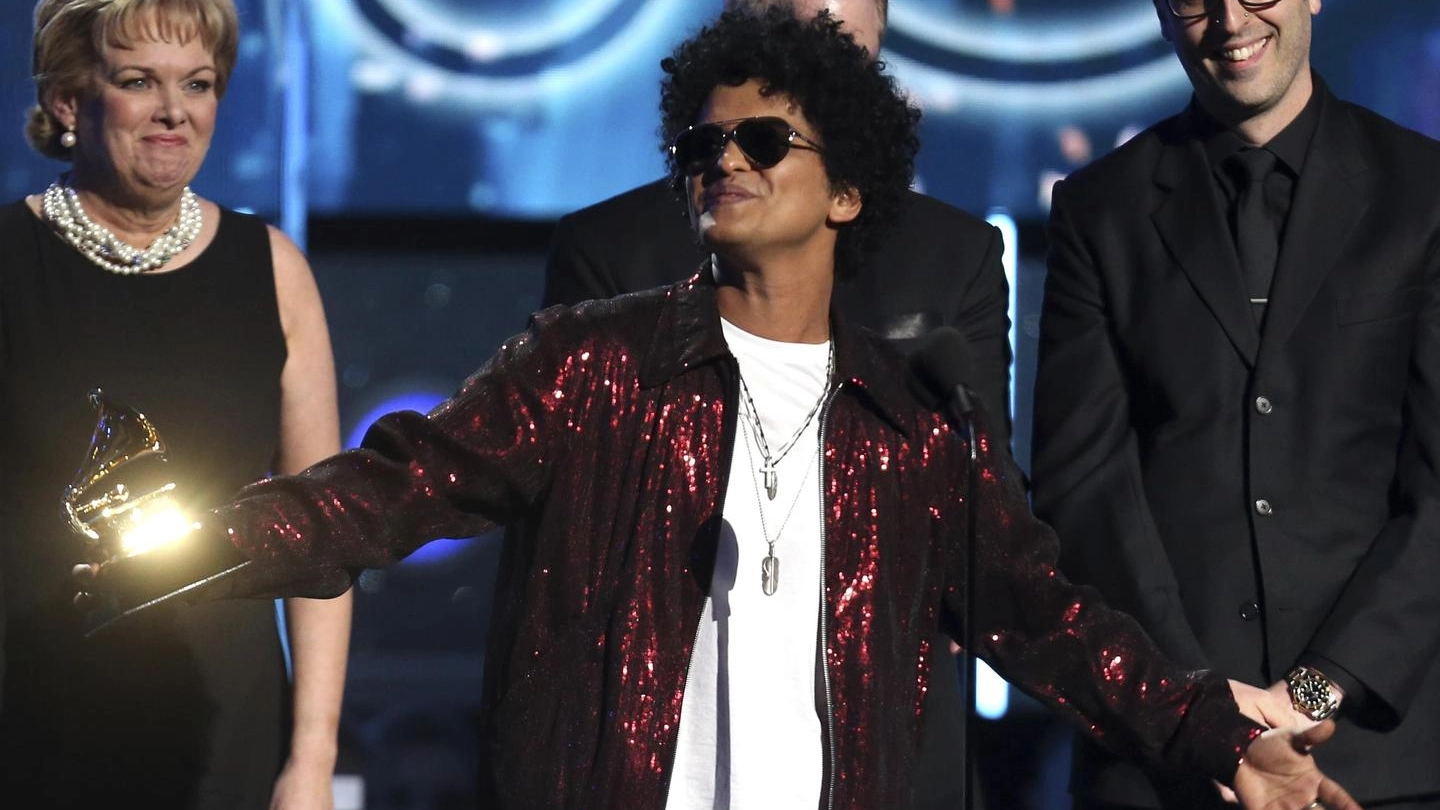 Grammy Awards 2018, trionfa Bruno Mars (Ansa)