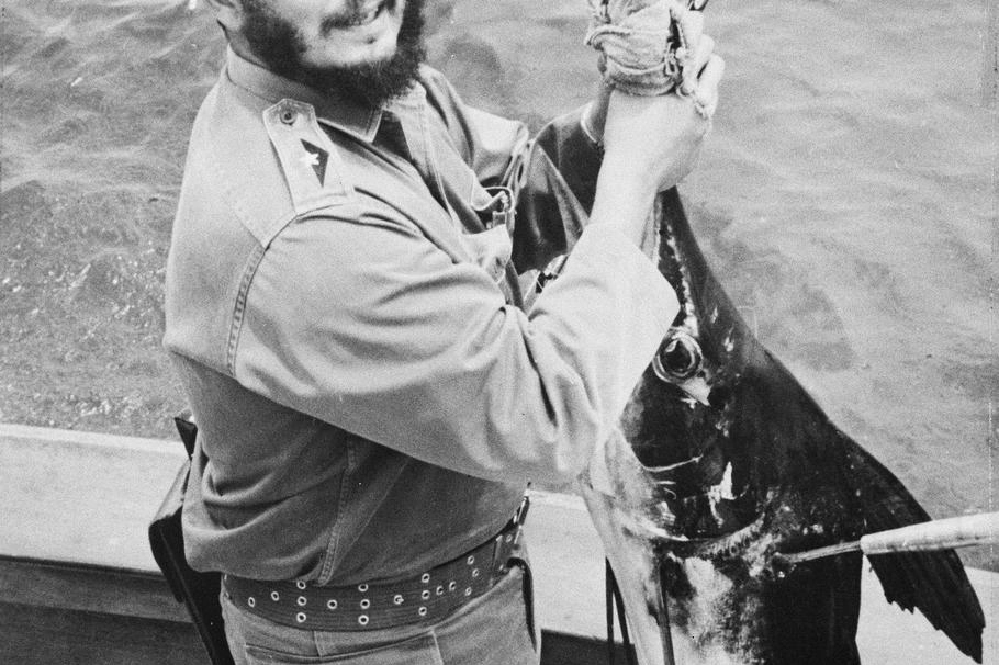 Fidel Castro e la pesca al pesce spada