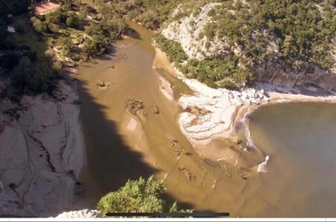 Cala Luna cancellata dall’alluvione. In Sardegna svanita la perla del Golfo di Orosei
