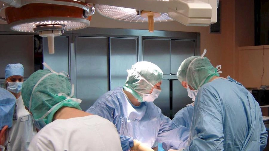 Chirurghi in sala operatoria (Ansa)