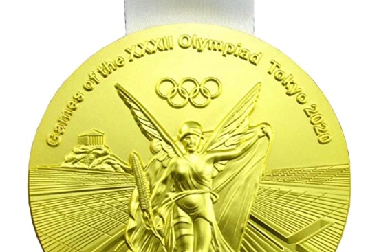 Replica Medaglia d’Oro delle Olimpiadi su amazon.com