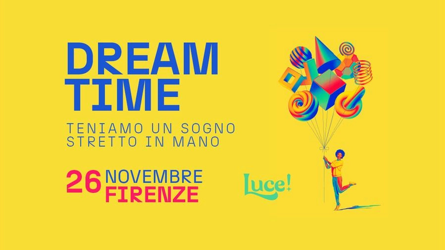 Dream Time si terrà a Firenze, nel Salone dei Cinquecento di Palazzo Vecchio