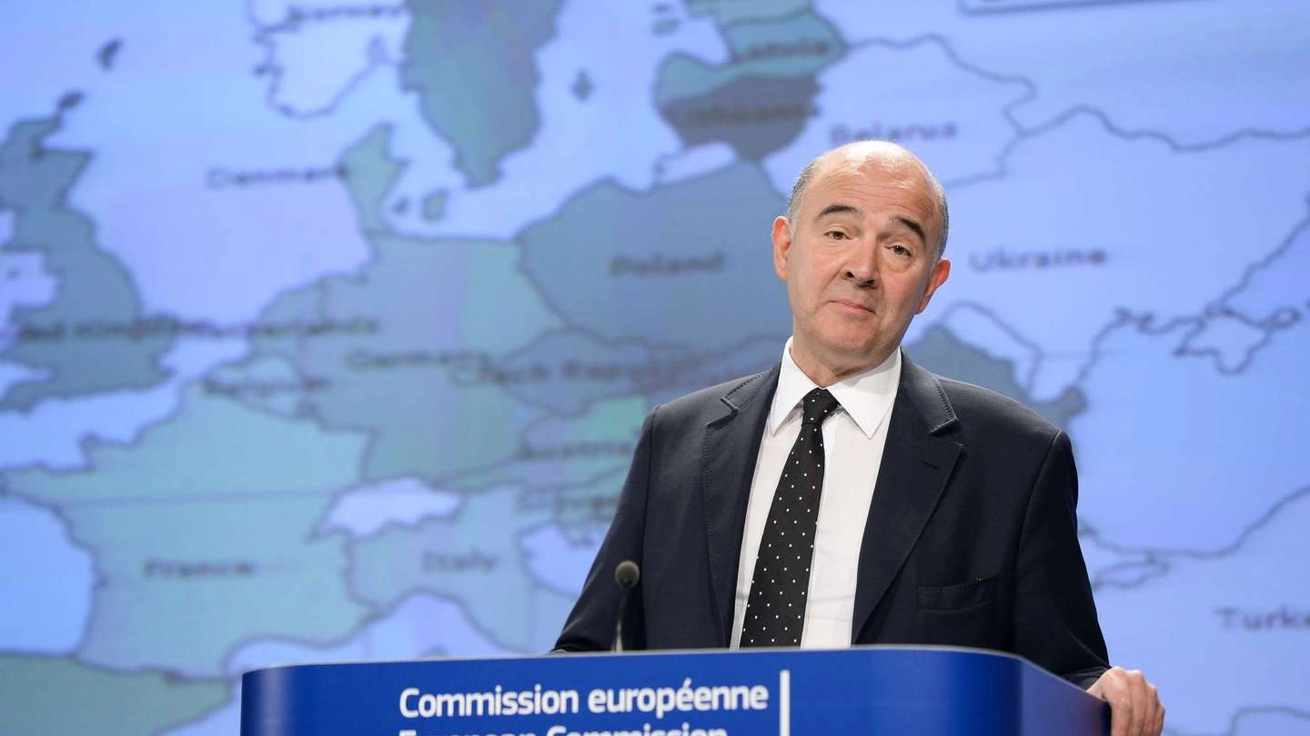 Il commissario Ue agli Affari Economici, Pierre Moscovici (Olycom)