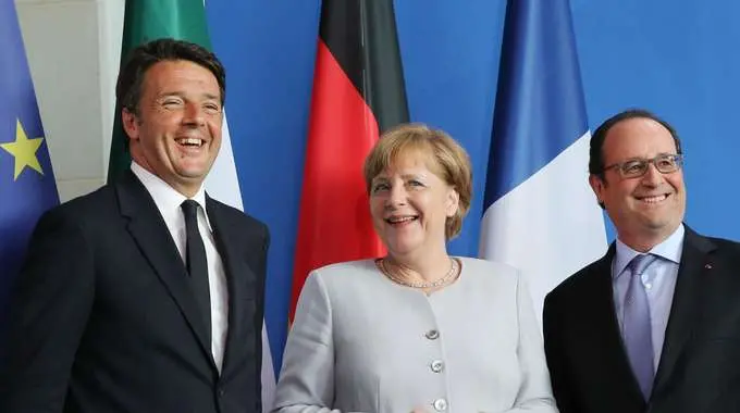 Ad agosto incontro Renzi-Merkel-Hollande