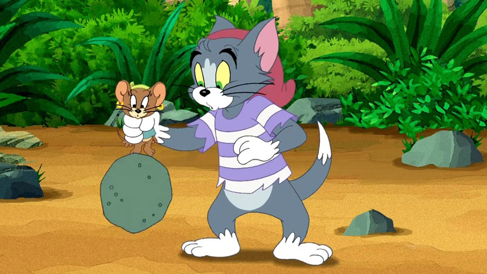 Una scena del film 'Tom & Jerry all'arrembaggio'