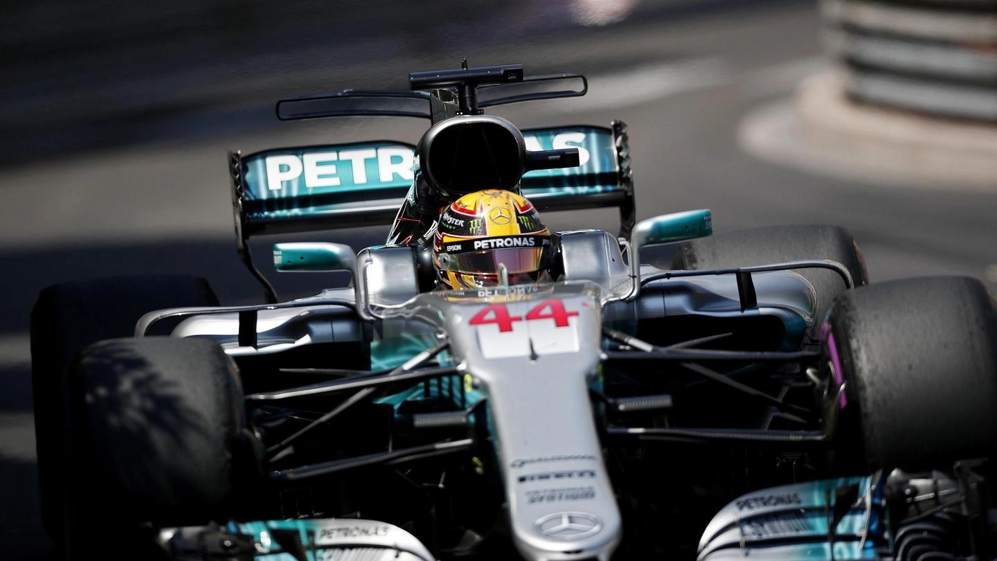  La Mercedes di Lewis Hamilton (Ansa)