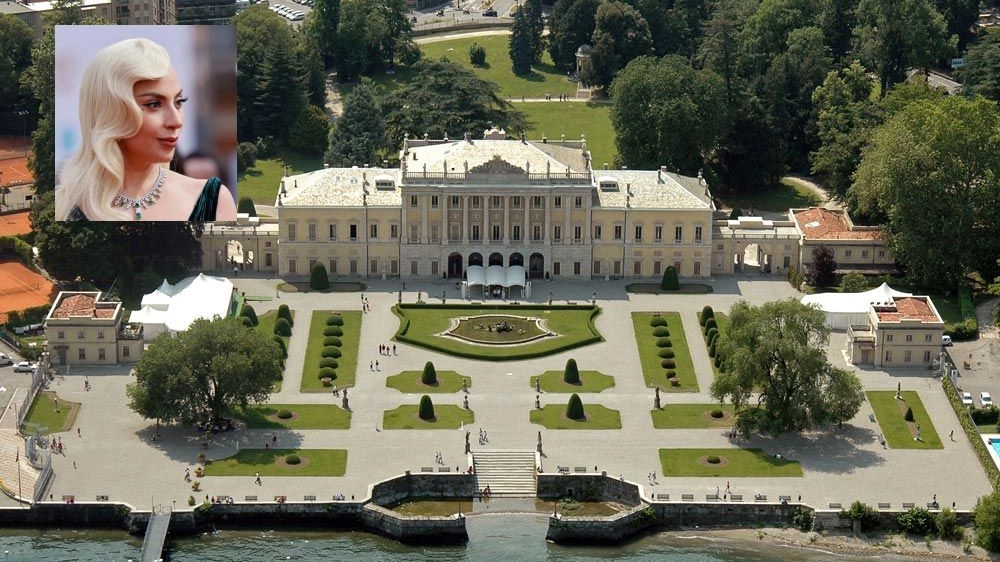 Villa Olmo sul lago di Como e Lady Gaga