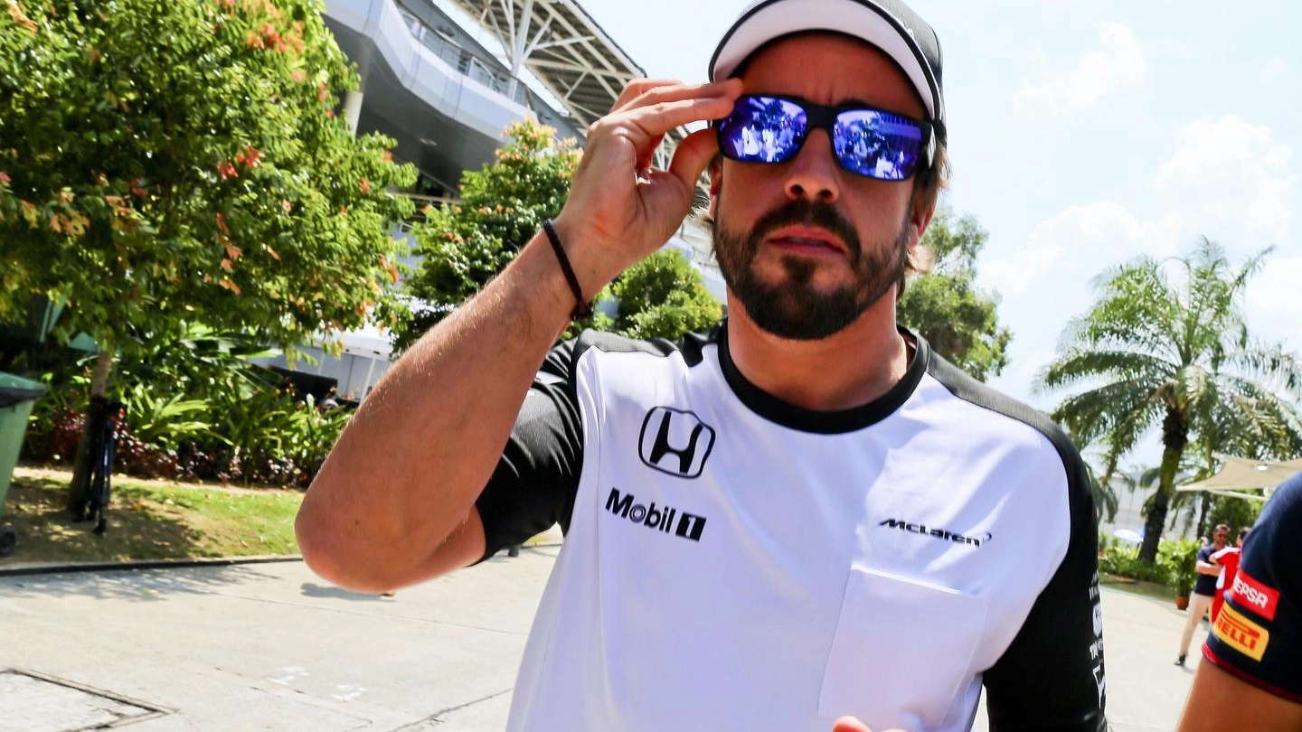 Fernando Alonso sarà al via a Sepang (Ansa)