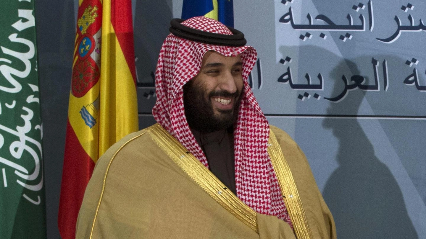 Il principe saudita Mohammed bin Salman, da molti sospettato di essere il mandante (Ansa)