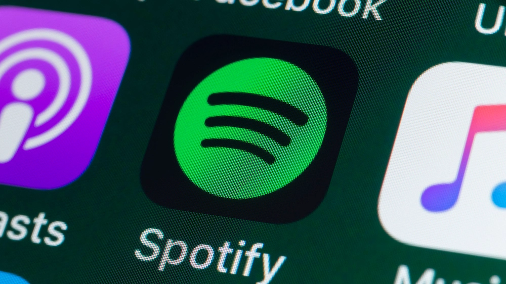 L'app di Spotify su smartphone