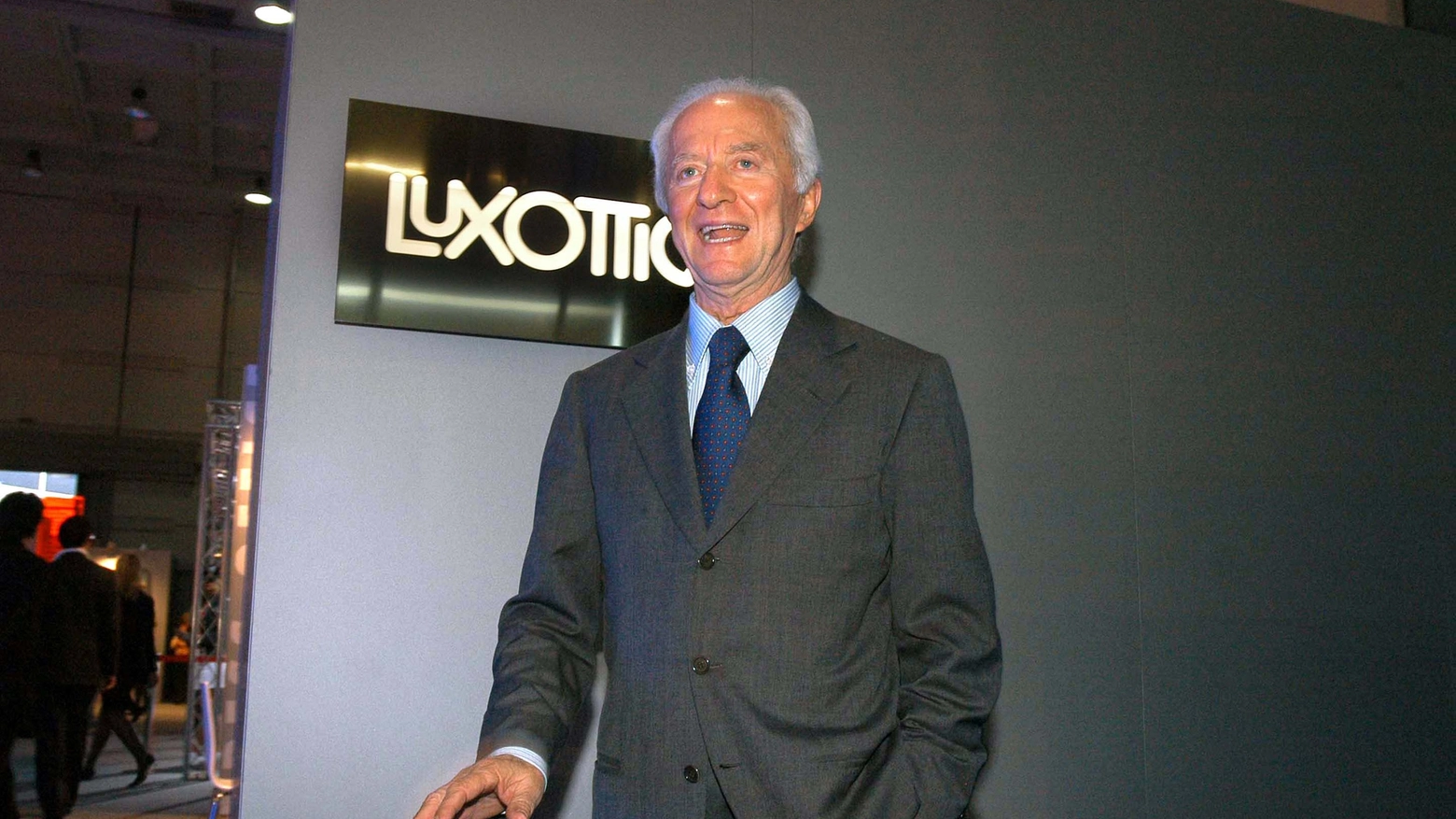Leonardo Del Vecchio, patron di Luxottica (Imagoeconomia)
