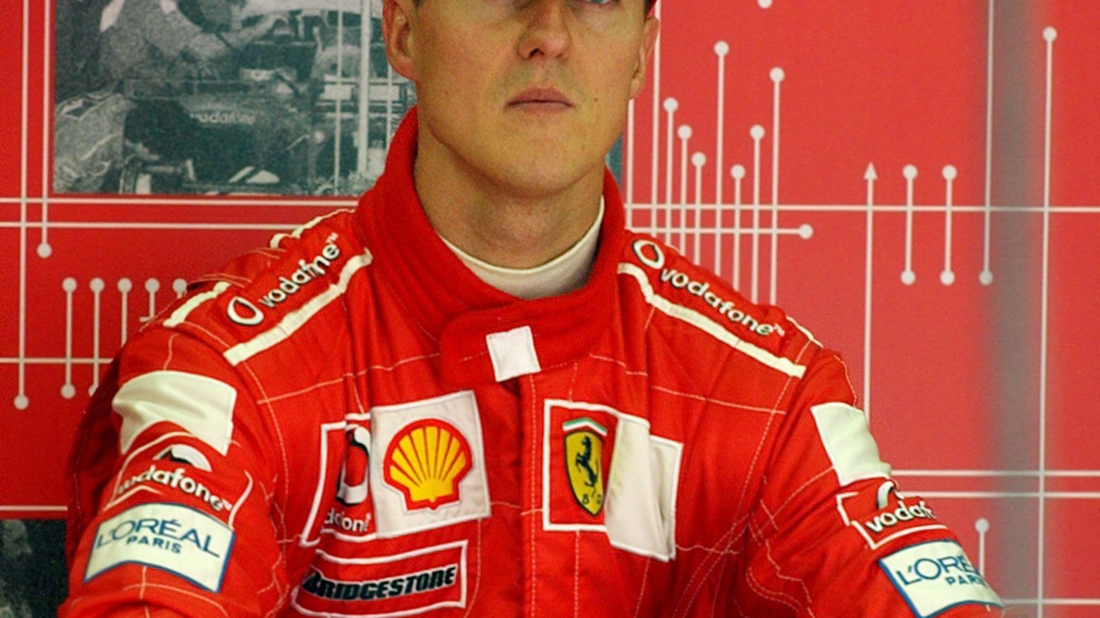 Michael Schumacher ai tempi della Ferrari (Ansa)
