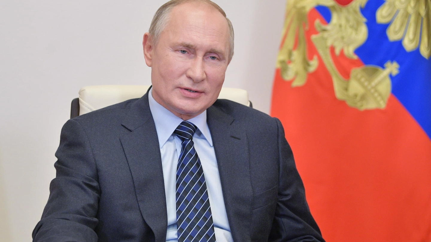 Vladimir Putin, presidente della Russia (Ansa)