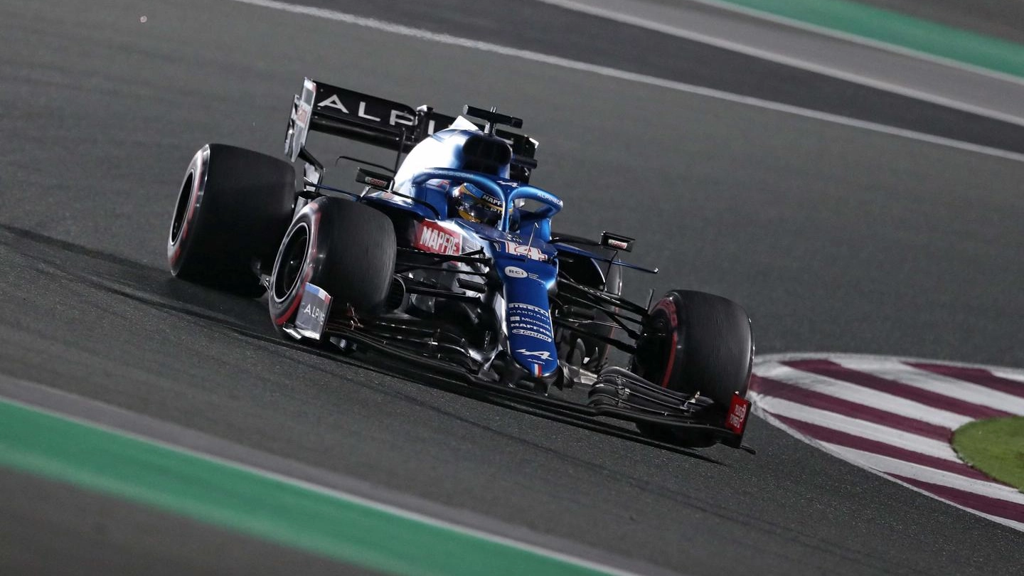 Alonso terzo in Qatar (Ansa)