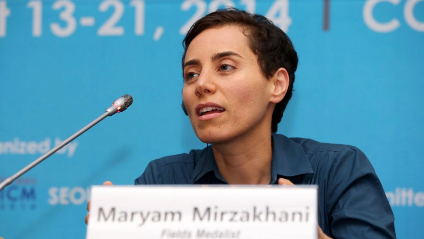 Maryam Mirzakhani, matematica iraniana (Afp)