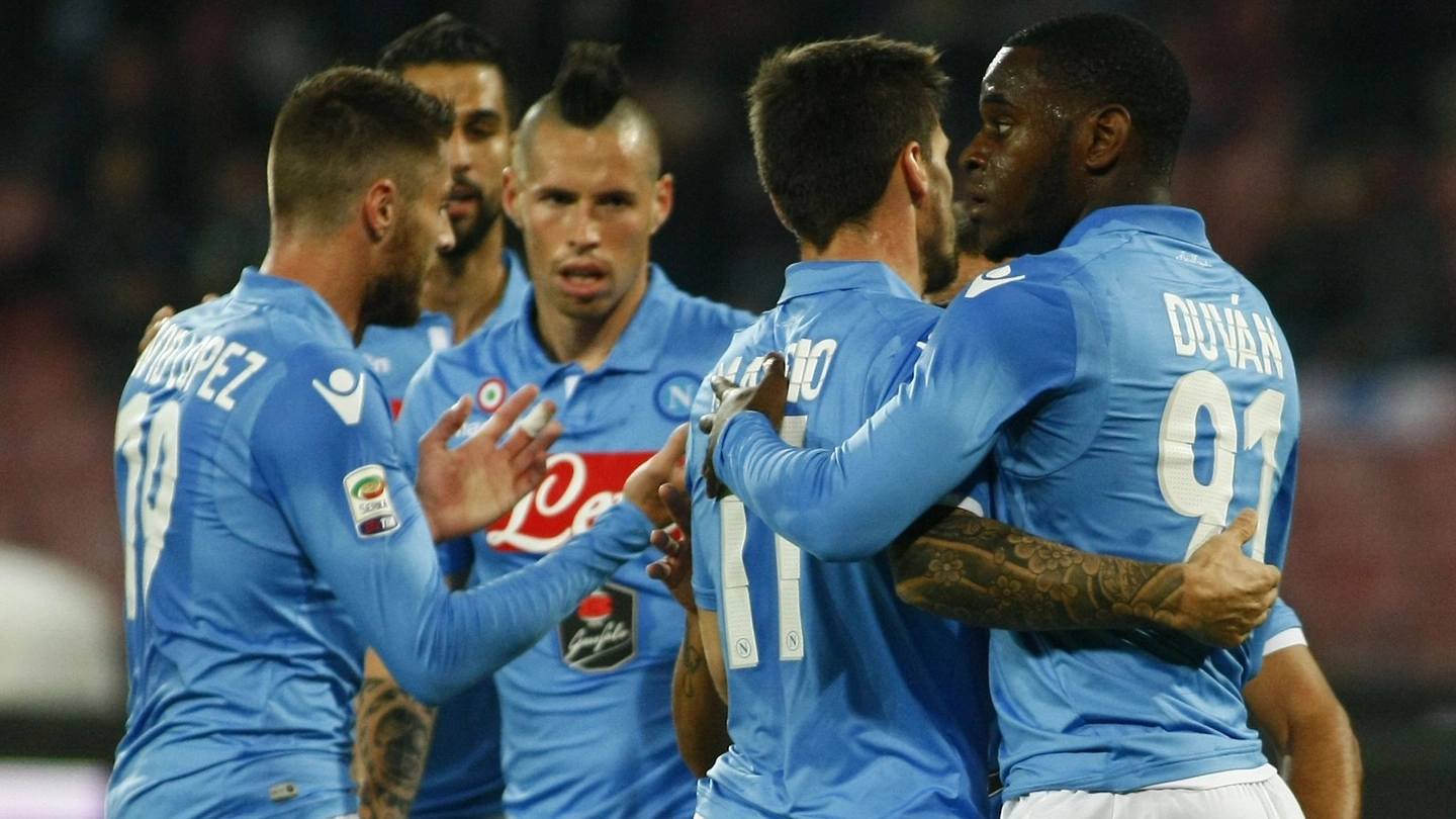 Il Napoli ritrova la vittoria in campionato (Afp)