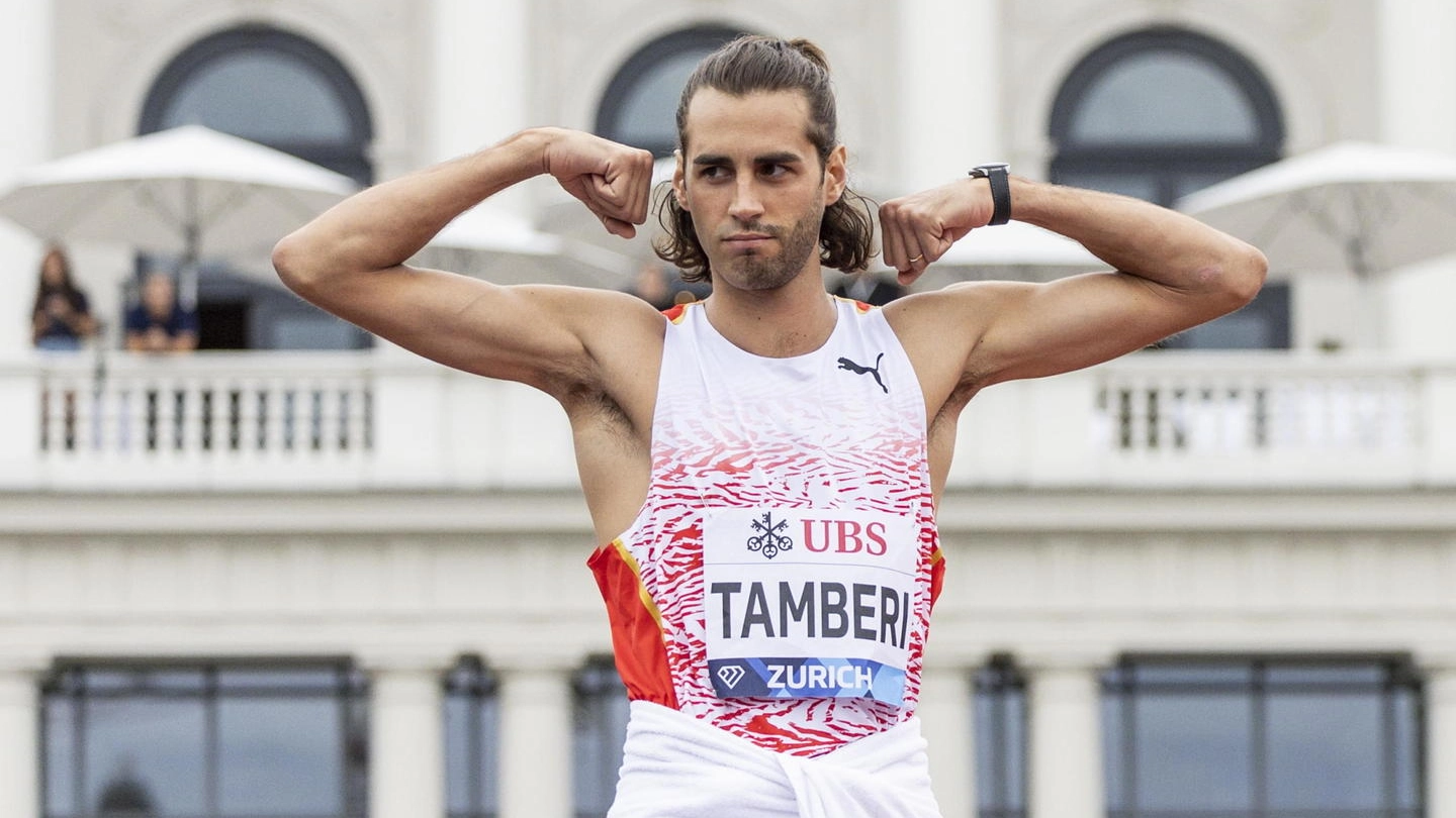 Il campione olimpico Gianmarco Tamberi