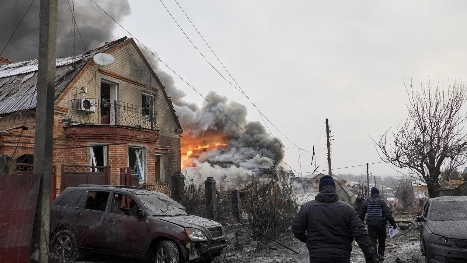 Attacchi russi su Kiev e Kharkiv, 2 morti, decine feriti