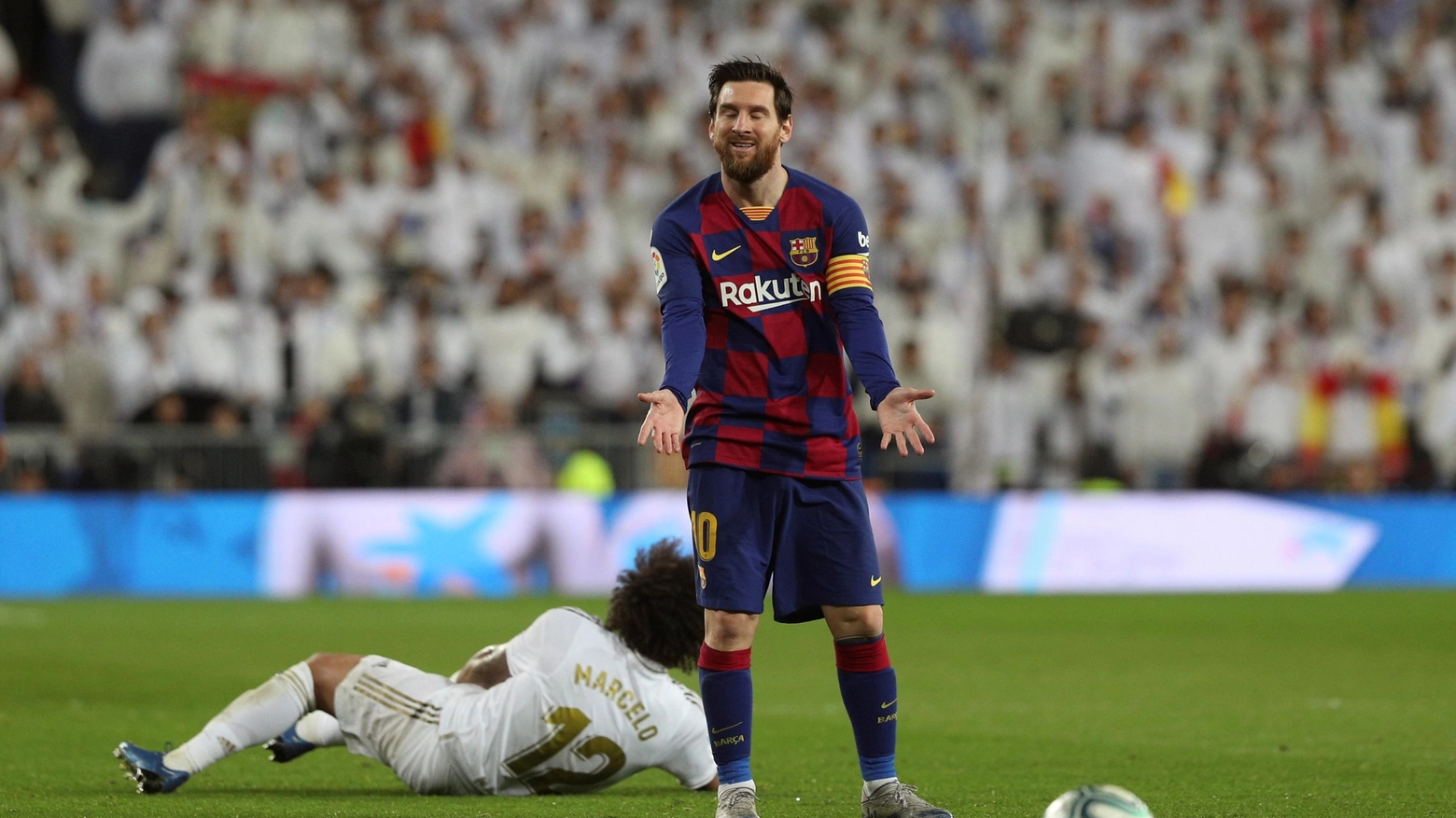 Lionel Messi contro il Real Madrid