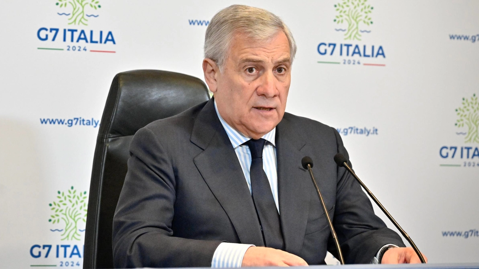 Italia alla guida del G7: il ministro degli Esteri, Antonio Tajani