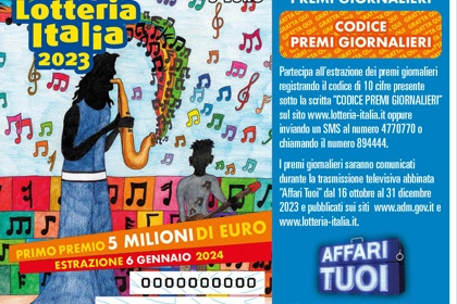 Tutto è pronto per la Lotteria Italia 2023